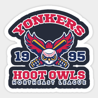 Yonkers Hoot Owls Sticker